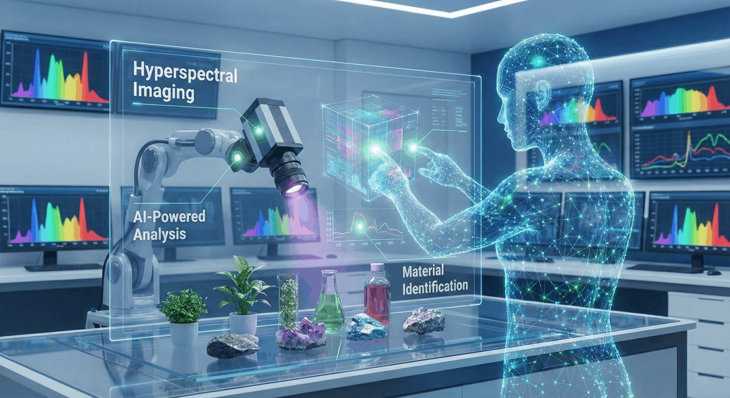 ハイパースペクトルカメラ × AI画像認識